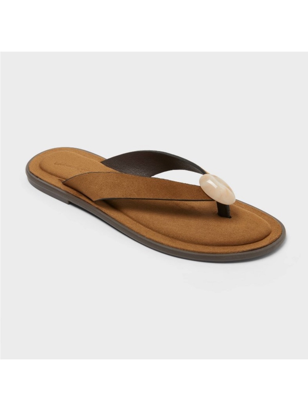 Women's Livia Sandals with Memory Foam Insole -
Universal Thread™ Cognac